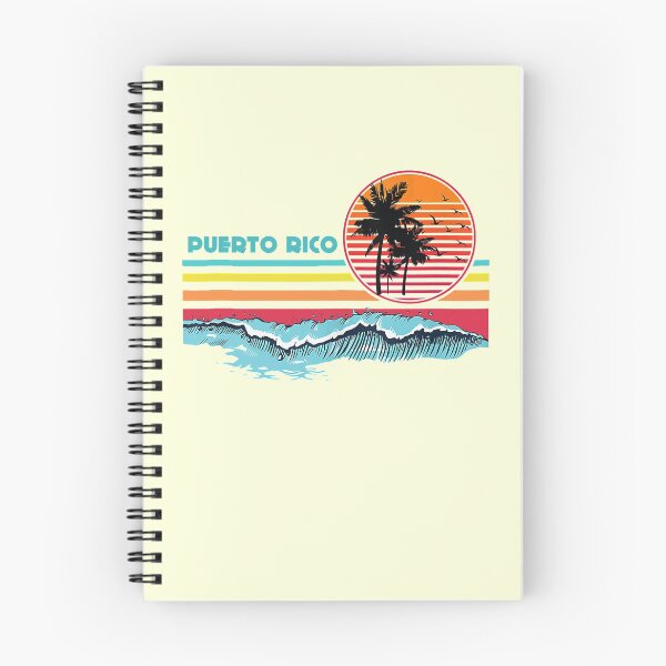 Item preview, Puerto Rico Retro Sunset Palm Tree Vintage 80's 70's Style designed and sold by ETIndustries.