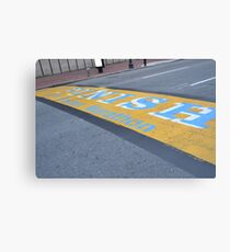 Boston Marathon Finish Line Canvas Print