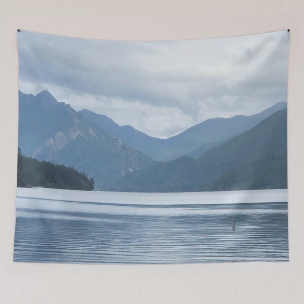 Item preview, Mountainside Lake designed and sold by JakeBladorn.