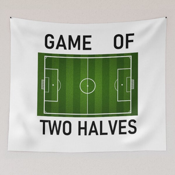 Item preview, Game Of Two Halves - Football/Soccer Artwork designed and sold by PSheekey.