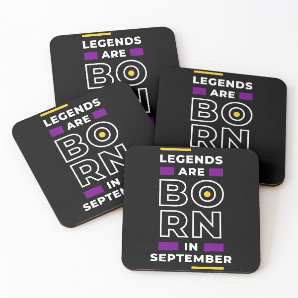 Item preview, Legends are born in September designed and sold by blancheart1.