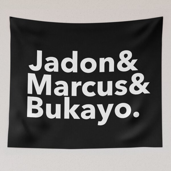 Item preview, Jadon & Marcus & Bukayo.  UK England Football/ Soccer! designed and sold by sourceoflife.