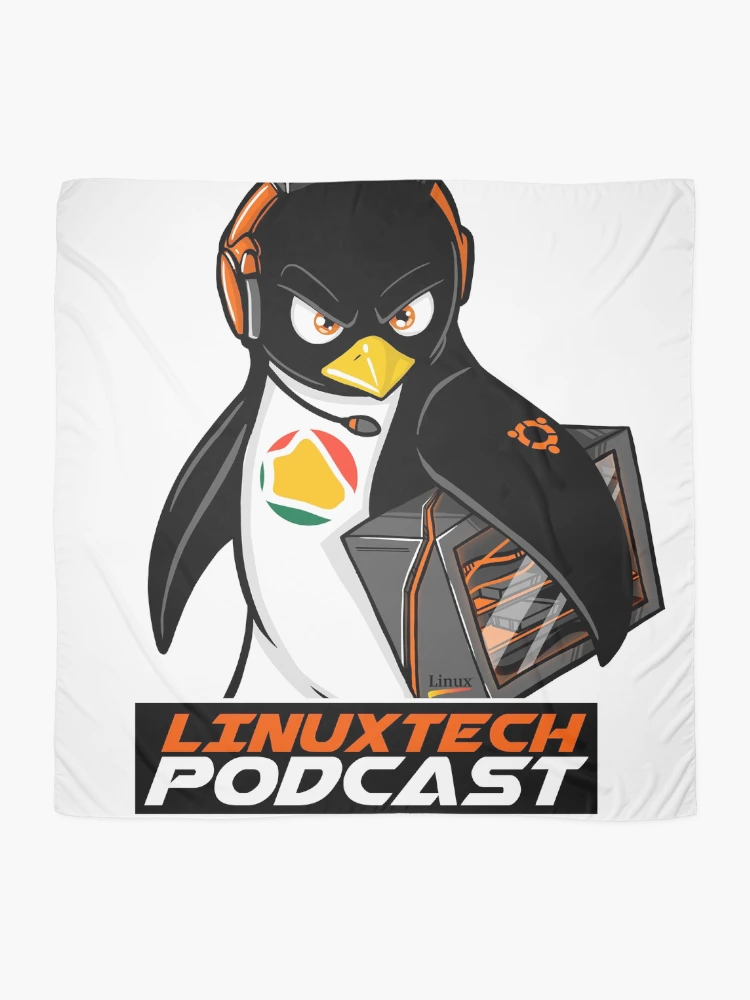 Thumbnail 2 of 3, Scarf, Linuxtech first logo designed and sold by linuxtech.