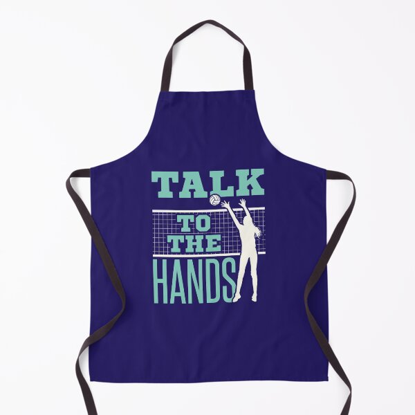 Item preview, Funny Volleyball Middle Blocker Talk to the Hands designed and sold by jaygo.