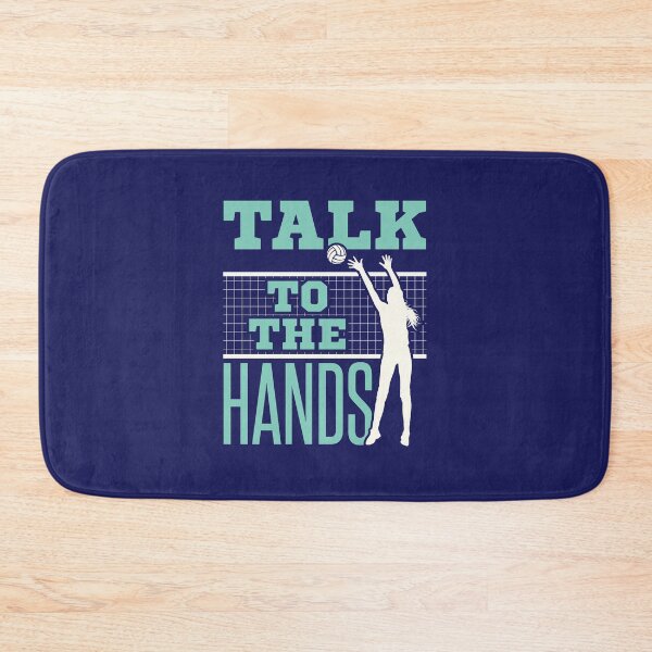 Item preview, Funny Volleyball Middle Blocker Talk to the Hands designed and sold by jaygo.