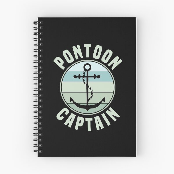 Item preview, Pontoon captain Retro anchor | Gifts for pontoon owners designed and sold by Violet Treasures.