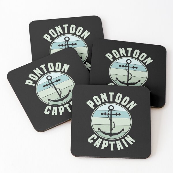 Item preview, Pontoon captain Retro anchor | Gifts for pontoon owners designed and sold by Violet Treasures.