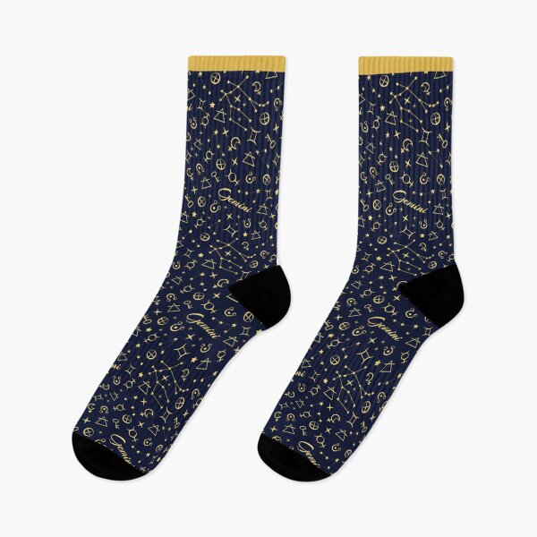 Item preview, Gemini Night - Astrological and Astronomical pattern with Gemini Constellation, Symbols and Stars designed and sold by Astrowl-.
