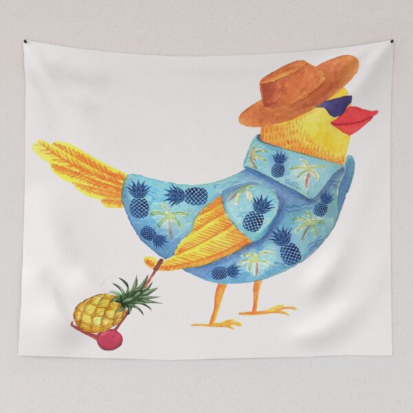 Item preview, Chicken Love Pineapple designed and sold by virillanissa.