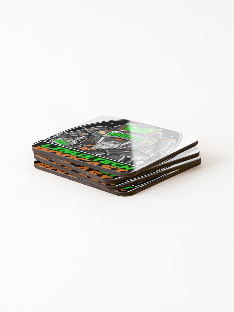 Thumbnail 4 of 5, Coasters (Set of 4), Android  designed and sold by linuxtech.