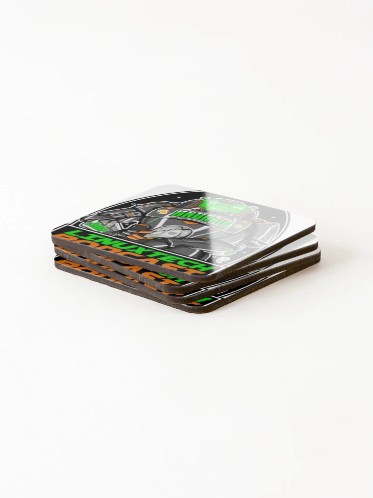 Thumbnail 4 of 5, Coasters (Set of 4), Android designed and sold by linuxtech.