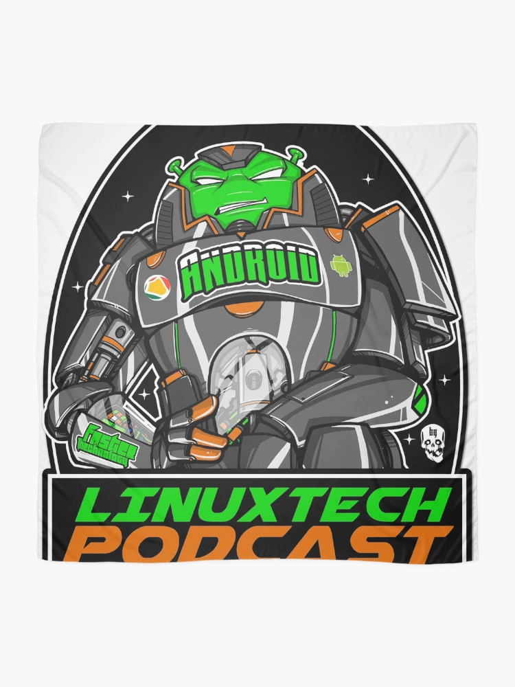 Thumbnail 2 of 3, Scarf, Android designed and sold by linuxtech.