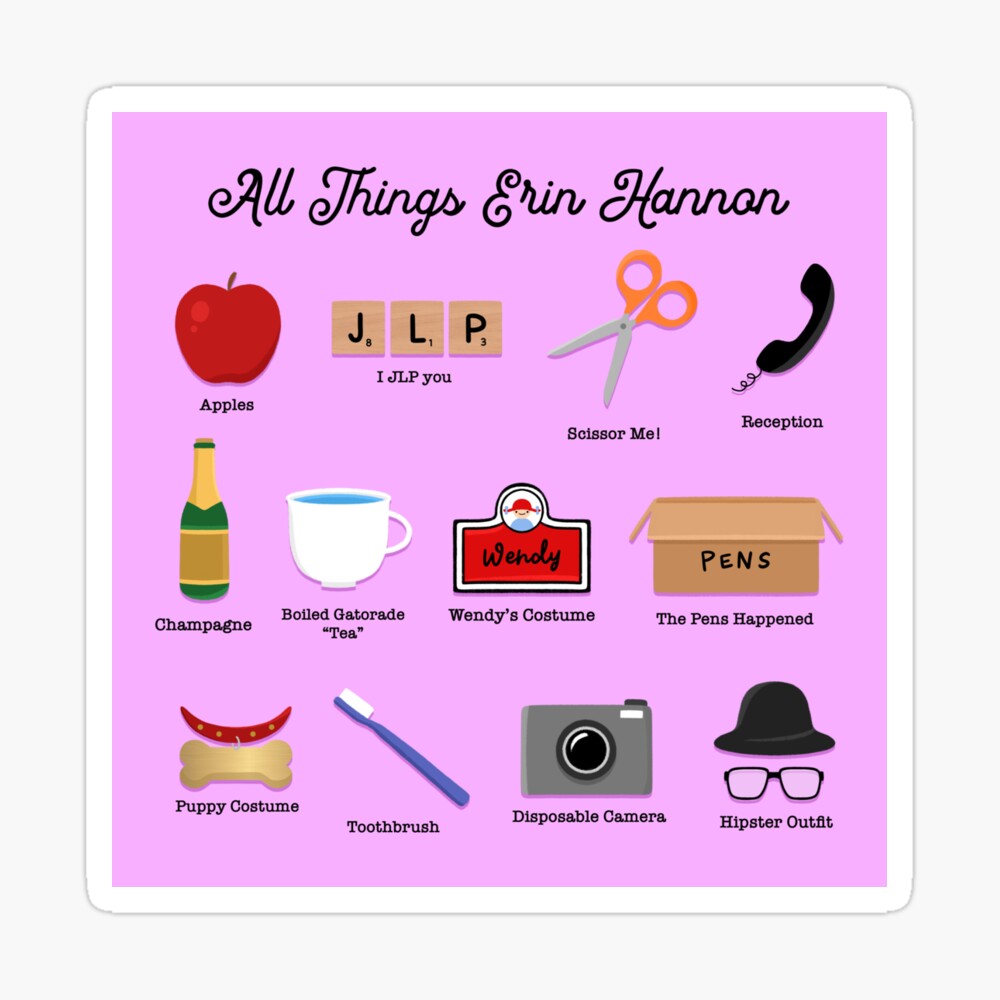 The Office All Things Ryan Howard Poster for Sale by cutermelon