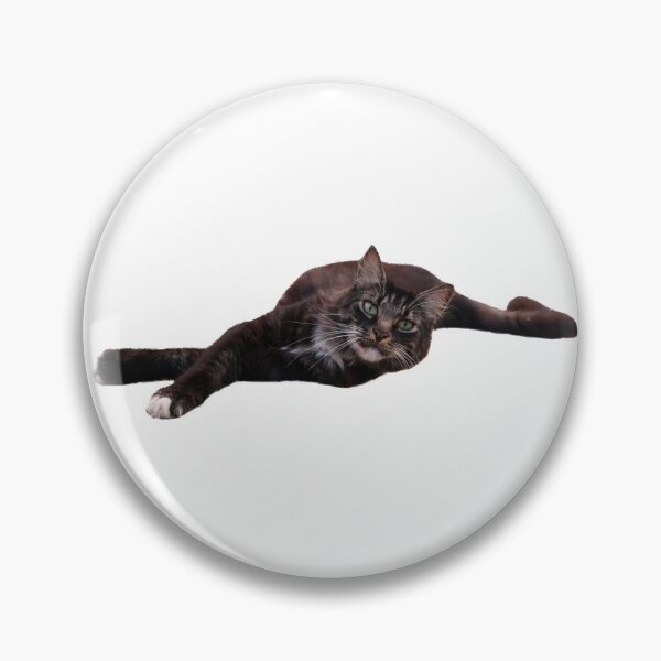 Item preview, Black and White Cat Lying Down2 designed and sold by Crystaliii.