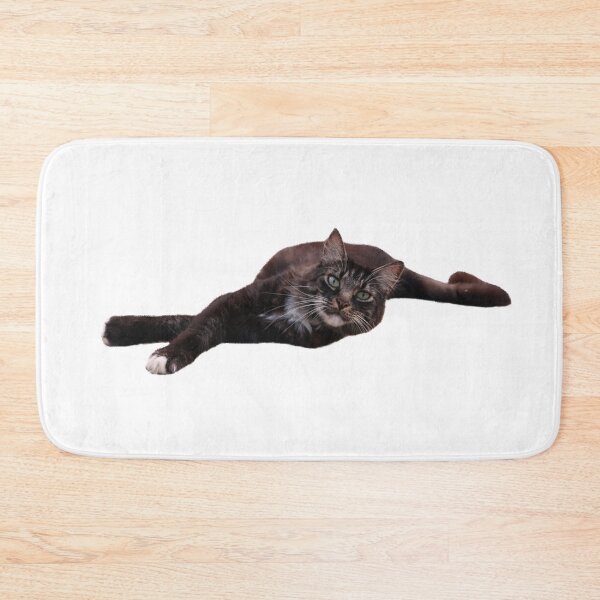 Item preview, Black and White Cat Lying Down2 designed and sold by Crystaliii.
