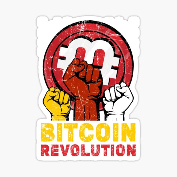 Bitcoin Revolution Sticker