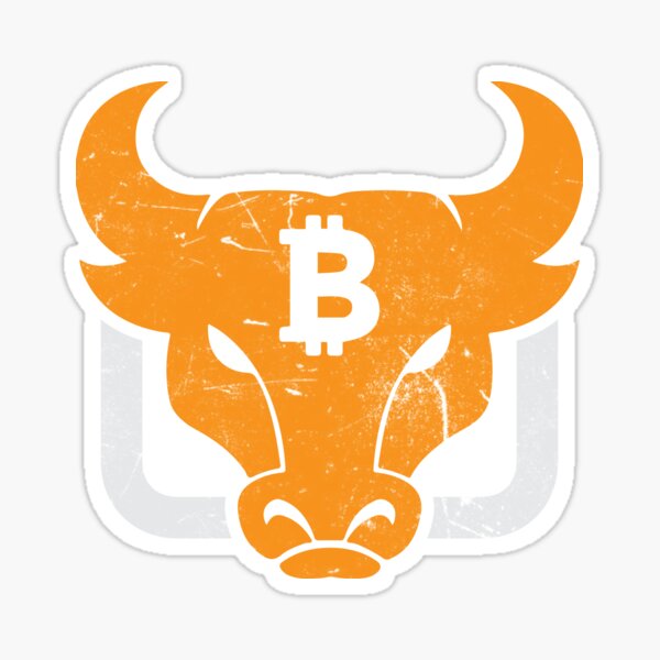 Bitcoin Bull Sticker