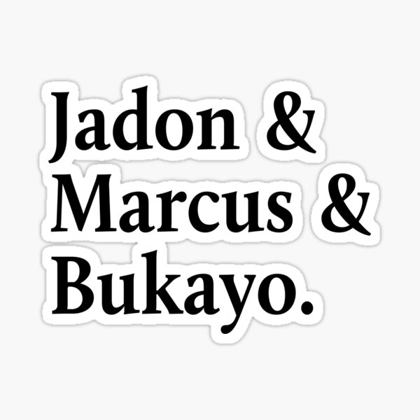 Artikel-Vorschau von Jadon und Marcus und Bukayo, designt und verkauft von ibrahimbahram.
