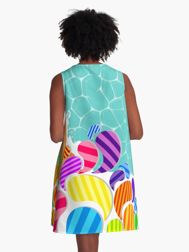 Thumbnail 3 of 4, A-Line Dress, TW2US Summer Beach designed and sold by tw2us.