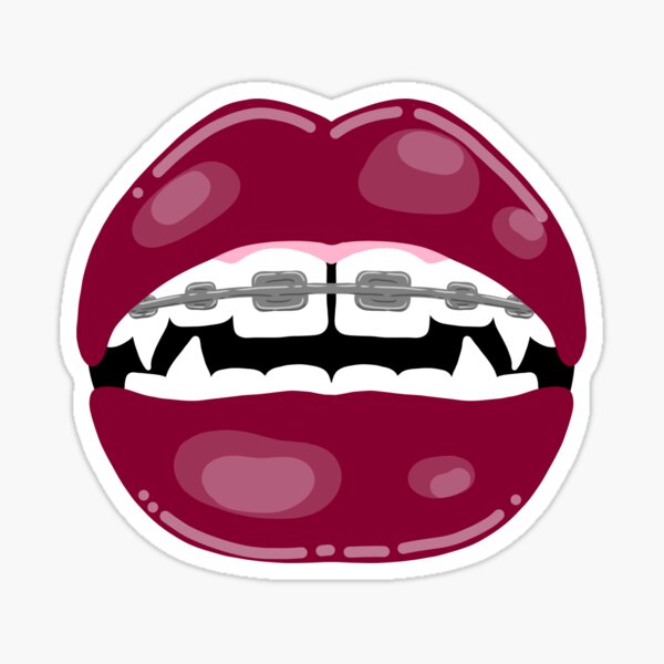 mouth boca vampire vampiro anime sticker by @angelic_mei