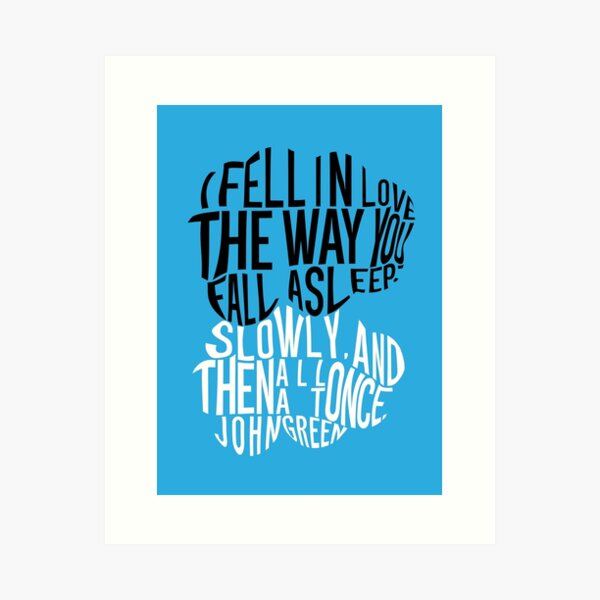 Item preview, TFIOS - Love like Sleep designed and sold by saycheese14.
