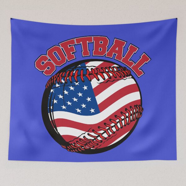 Item preview, I Love Softball USA designed and sold by Warrior Veteran Clothing.