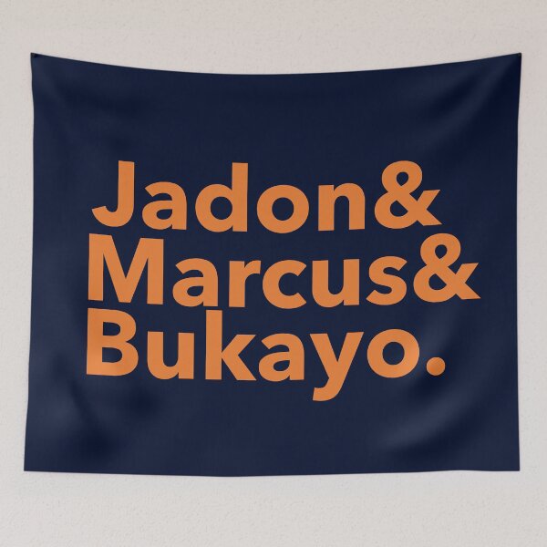Item preview, Jadon & Marcus & Bukayo.  UK England Football/ Soccer! designed and sold by sourceoflife.