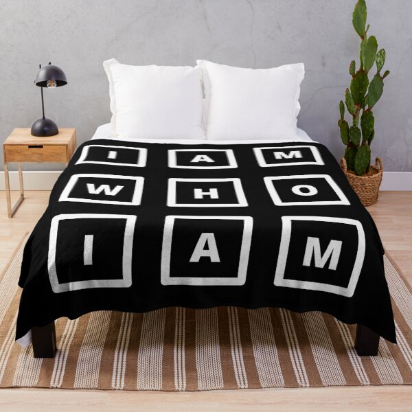Item preview, I AM WHO I AM designed and sold by GemsAnatomy.