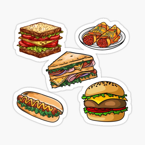U-Bahn-Sandwich Sticker