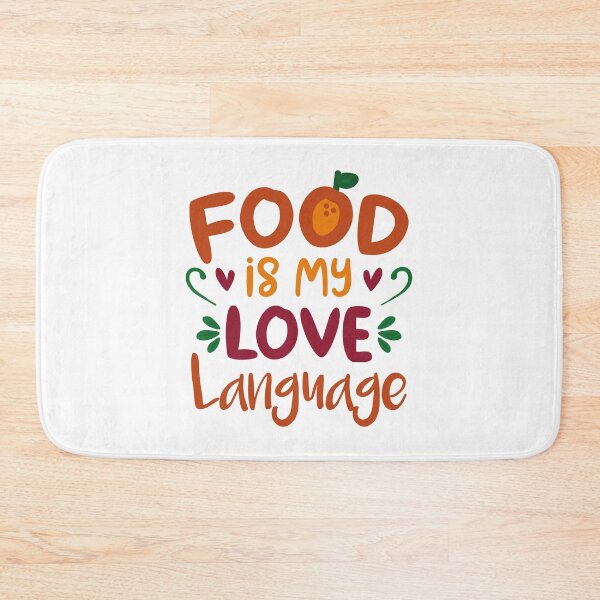 Item preview, La comida es mi lenguaje de amor (colores) designed and sold by FilipeFerreira.