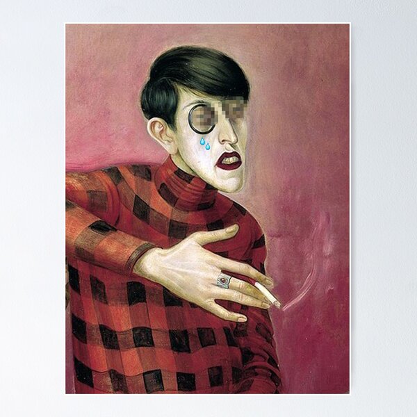 Item preview, Portrait of the Journalist Sylvia von Harden (1926) {SAD ART} designed and sold by sadboyss.