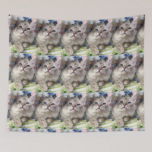 Item preview, Saoirse the lynx ragdoll cat designed and sold by Fluffycat2020.