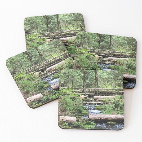 Item preview, Bridge in the woods designed and sold by JakeBladorn.