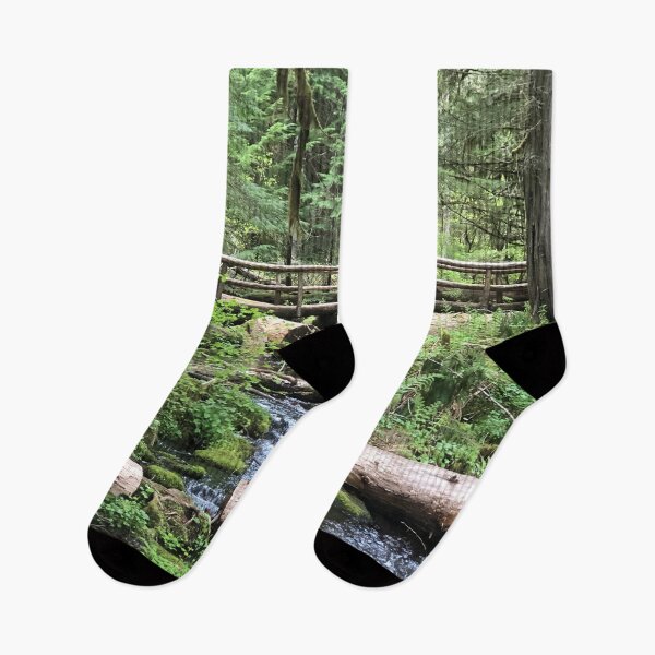 Item preview, Bridge in the woods designed and sold by JakeBladorn.