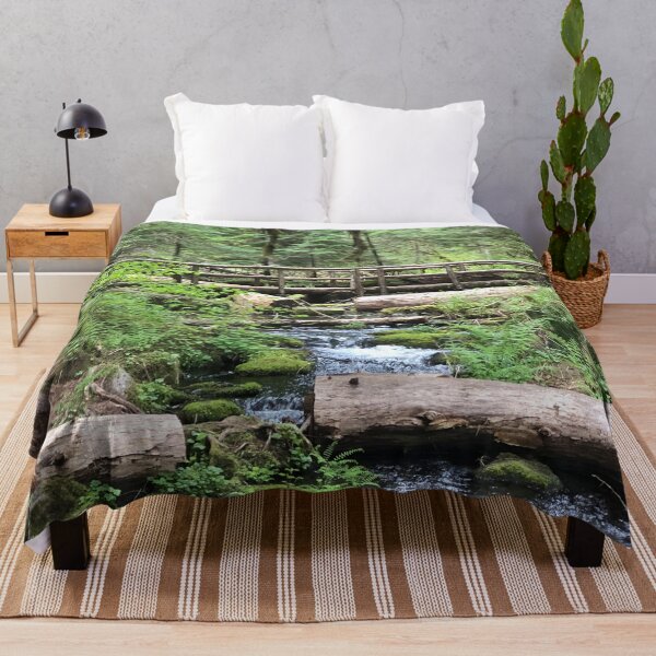 Item preview, Bridge in the woods designed and sold by JakeBladorn.