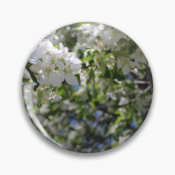 Artikelvorschau, Apfelbaum weiße Blüte entworfen und verkauft von Pink-Flowers.