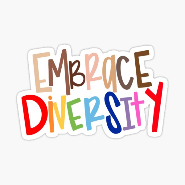 Diversité - Stickers décoratifs pour écoles et instituts