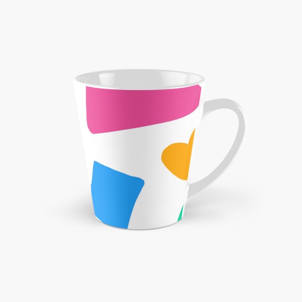 Item preview, Colourful Shapes Repeating Pattern designed and sold by believeluna.