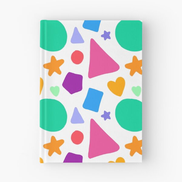 Item preview, Colourful Shapes Repeating Pattern designed and sold by believeluna.