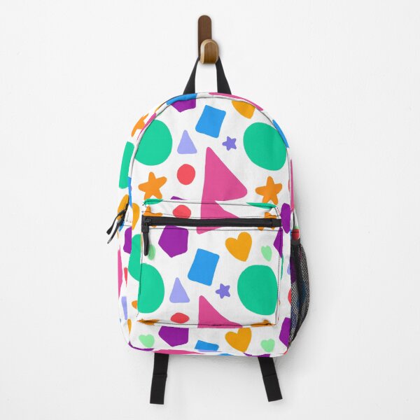 Item preview, Colourful Shapes Repeating Pattern designed and sold by believeluna.