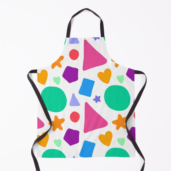 Item preview, Colourful Shapes Repeating Pattern designed and sold by believeluna.