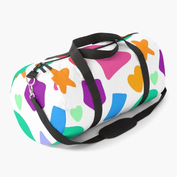 Item preview, Colourful Shapes Repeating Pattern designed and sold by believeluna.