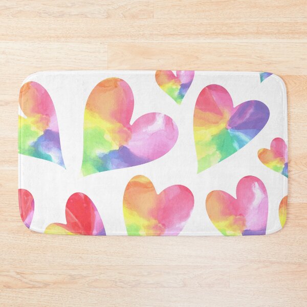 Item preview, Rainbow Pattern Pride  And Unicorn Style Hearts Design For Shirt Hood Leggins Tank! v4 designed and sold by SweetEnjoyable.