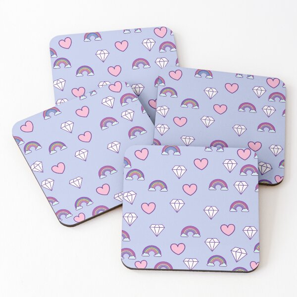 Item preview, Rainbow Pattern Pride  And Unicorn Style Hearts Design For Shirt Hood Leggins Tank! v6 designed and sold by SweetEnjoyable.