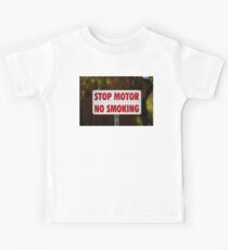 Stop Motor No Smoking Kids Tee