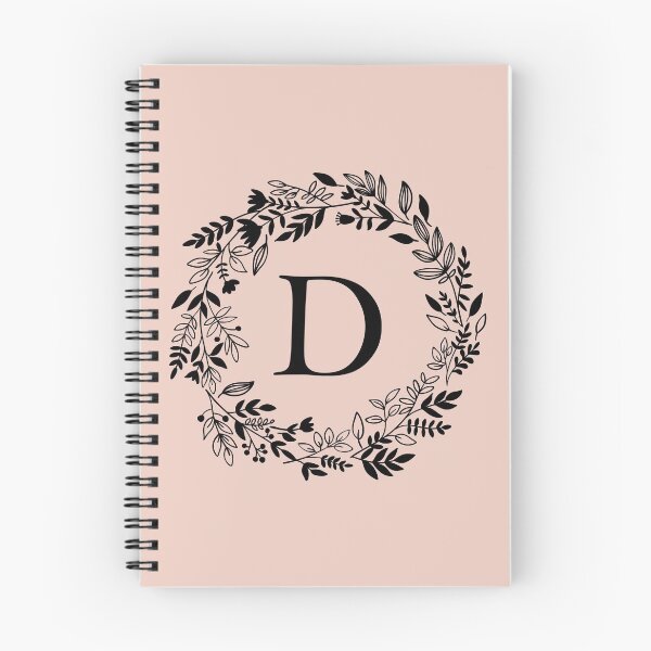 Item preview, Letter D with Floral Wreath - Initial D - Monogram Art designed and sold by thelustrous.