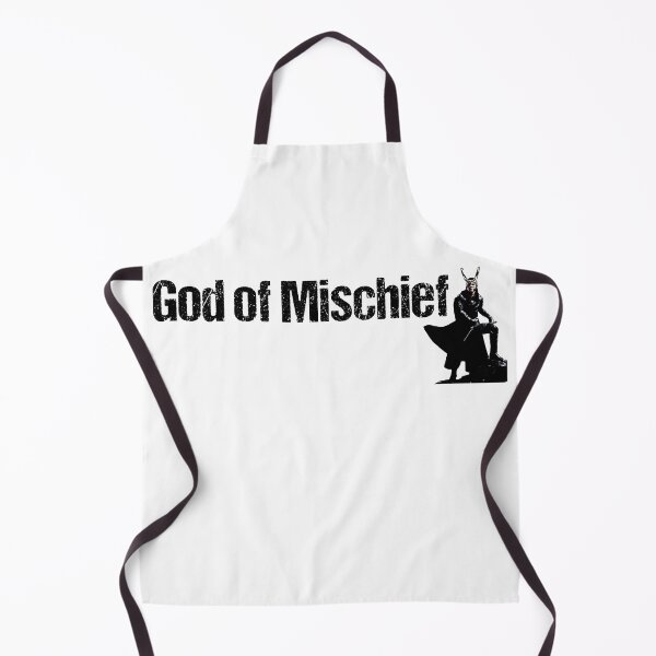 Artikelvorschau, God of Mischief schwarzer Schriftzug entworfen und verkauft von ArtistLDesign.