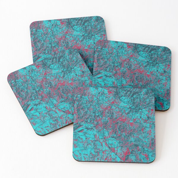 Item preview, Arizona topographical map pattern  designed and sold by Caummon Thread.