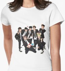 Camiseta entallada para mujer BTS - Niños de Bangtan