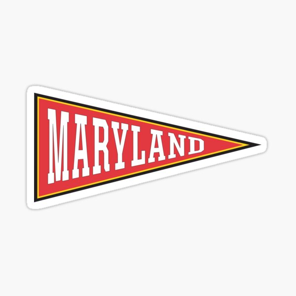Item preview, Old School College Pennant for MARYLAND designed and sold by field3.